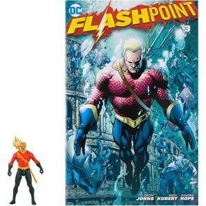 DC Direct - Flashpoint - Page Punchers - 3" Aquaman Figure with Comic